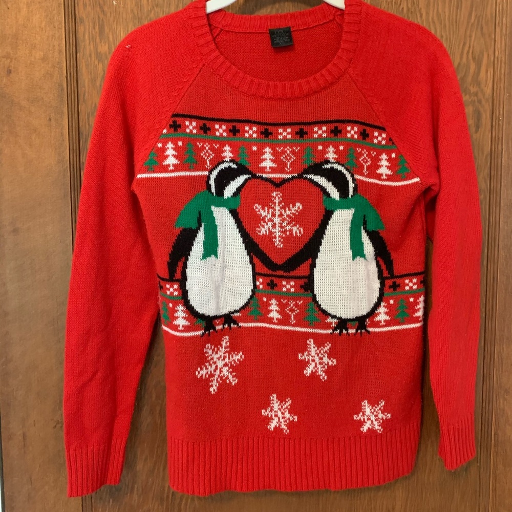 Penguin Christmas sweater